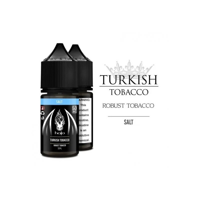 Halo Turkish Tobacco Salt Likit - 30 ML - 50 MG