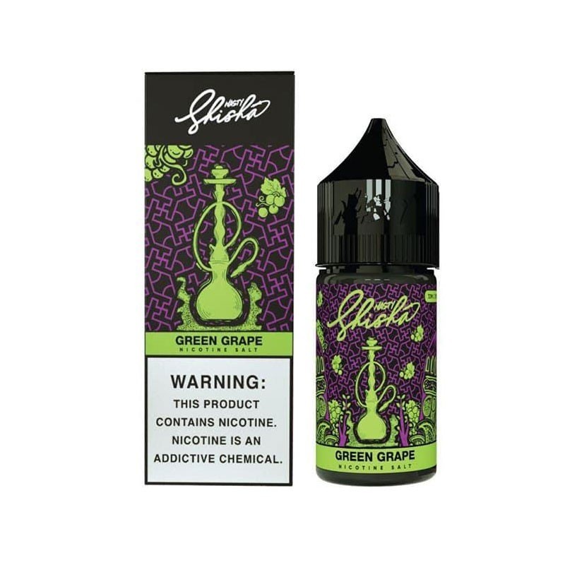 Nasty Shisha Green Grape Salt Likit - 30 ML - 50 MG