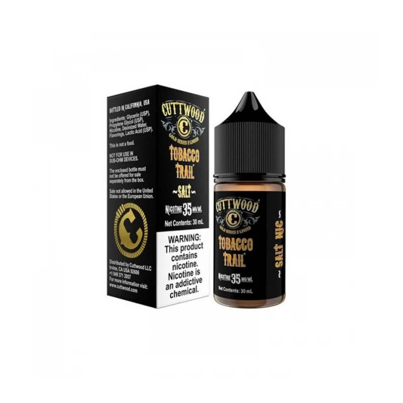 Cuttwood Tobacco Trail Salt Likit - 30 ML - 50 MG