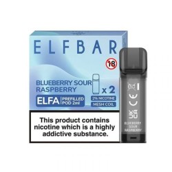 Elf Bar Elfa Blueberry Sour Raspberry Pod Kartuş