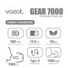 Vozol Gear 7000 Disposable Lychee Cheesy Sorbet