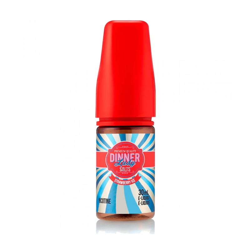 Dinner Lady Strawberry Ice Salt Likit - 30 ML - 50 MG