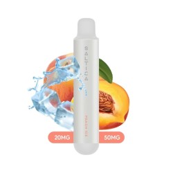 Saltica Pearl Peach Ice 600 Disposable Vape Pen 20 mg