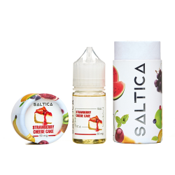 Saltica Strawberry Cheese Cake Salt Likit - 30 ML - 50 MG