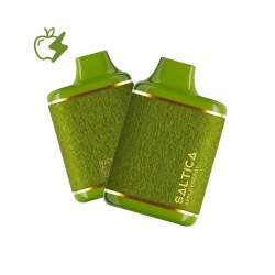 Saltica Leather 7000 Apple Energy Disposable Vape Bar