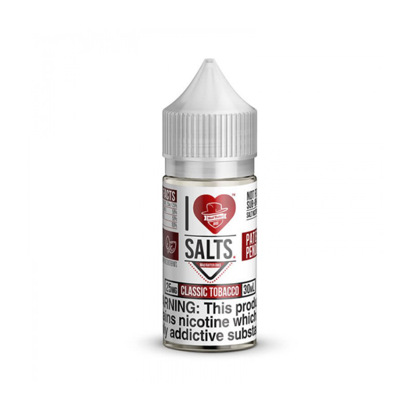 I Love Salts Classic Tobacco Salt Likit - 30 ML - 50 MG