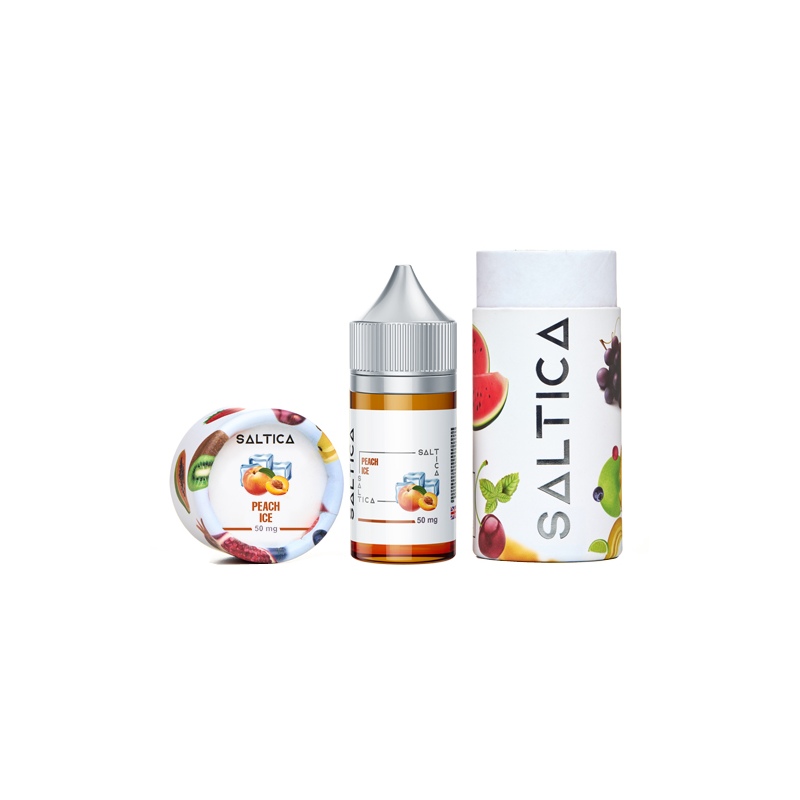 Saltica Peach Ice Salt Likit - 30 ML - 50 MG