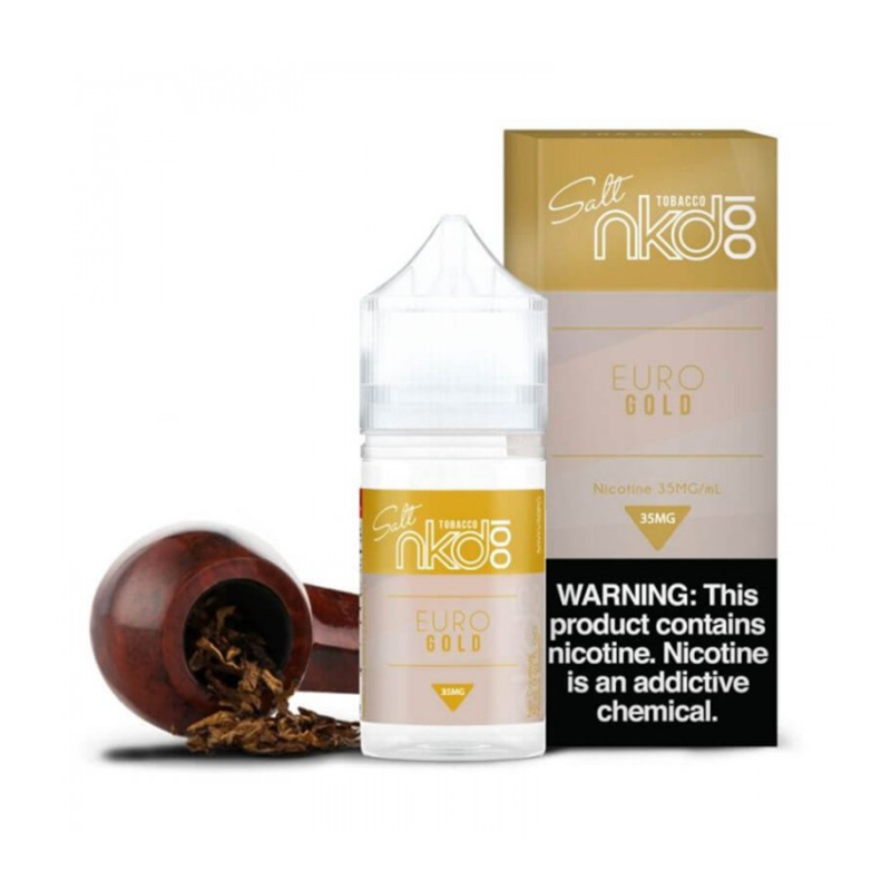 Naked Euro Gold Salt Likit - 30 ML - 50 MG