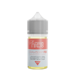 Naked Strawberry Pom Salt Likit - 30 ML - 50 MG