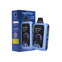 Saltica Cyber 18000 Blue Razz Lemon Disposable Vape Bar