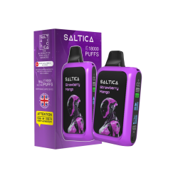 Saltica Cyber 18000 Strawberry Mango Disposable Vape Bar