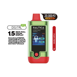 Saltica Digital 20000 Double Apple Disposable Vape Bar