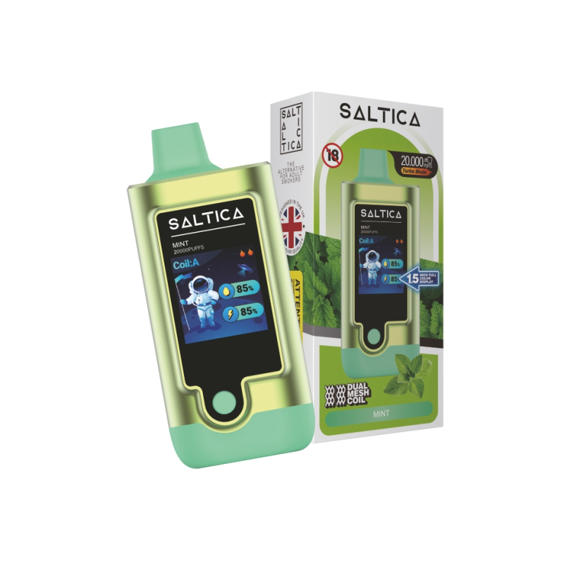 Saltica Digital 20000 Mint Disposable Vape Bar