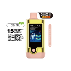 Saltica Digital 20000 Cherry Peach Lemonade Disposable Vape Bar