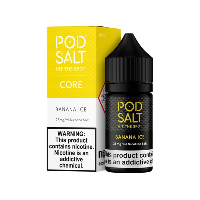 Pod Salt Banana Ice Salt Likit - 30 ML - 50 MG