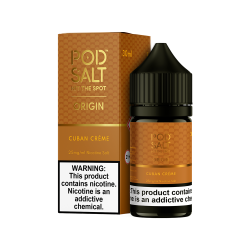 Pod Salt Cuban Creme Salt Likit - 30 ML - 50 MG