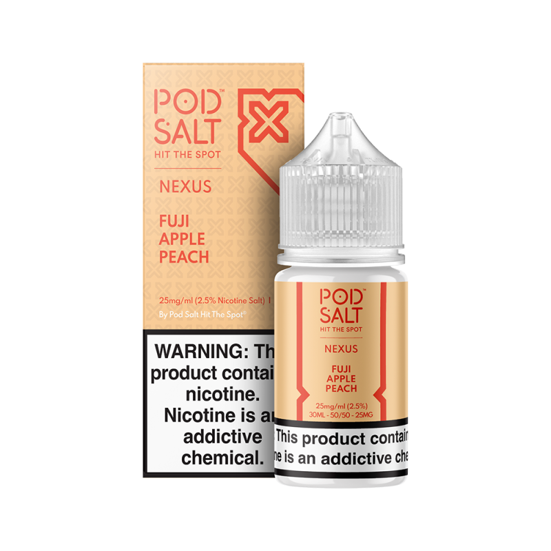 Pod Salt Fuji Apple Peach Salt Likit - 30 ML - 50 MG