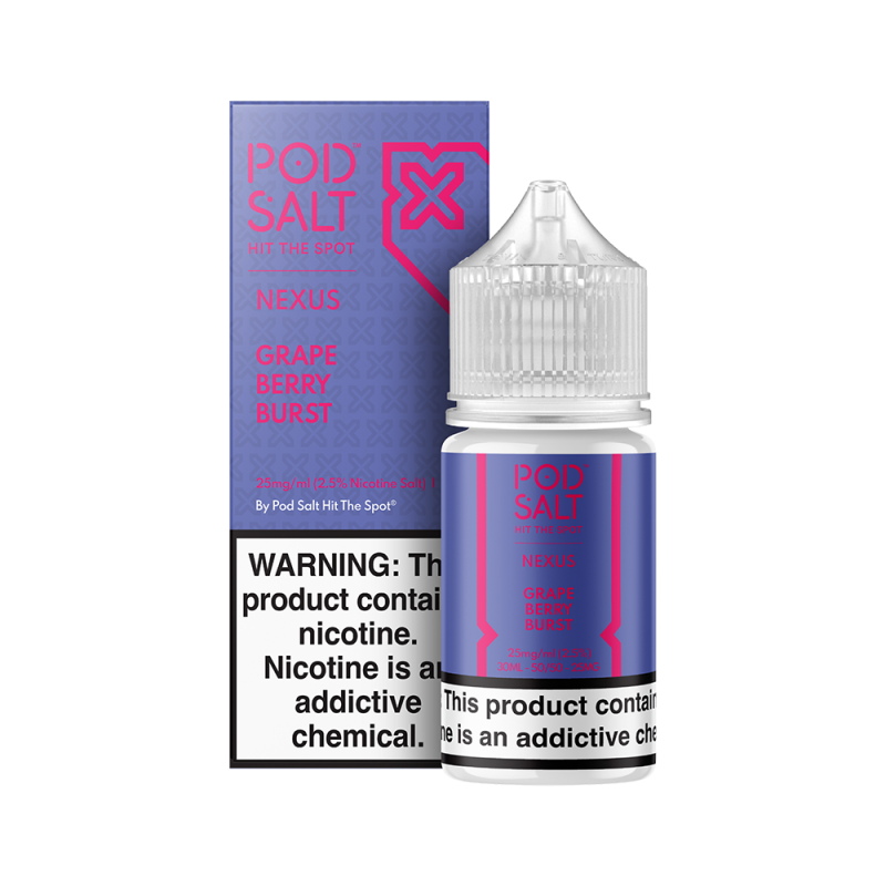 Pod Salt Grape Berry Burst Salt Likit - 30 ML - 50 MG