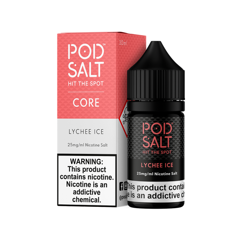 Pod Salt Lychee Ice Salt Likit - 30 ML - 50 MG