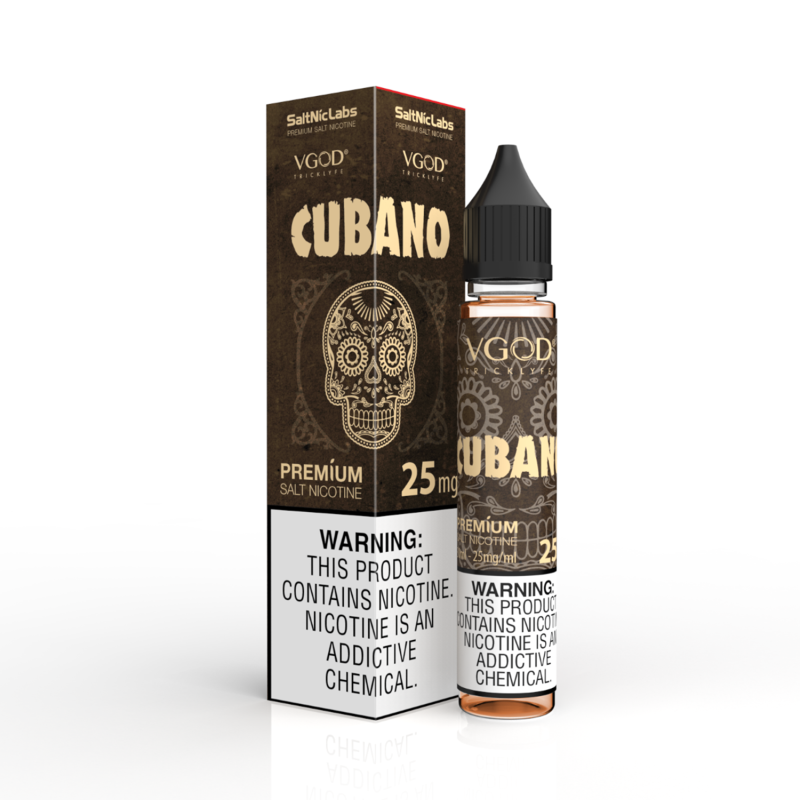 Vgod Cubano Salt Likit - 30 ML - 50 MG