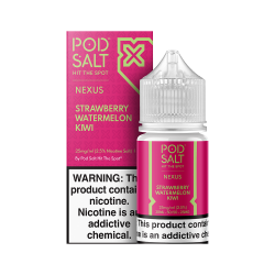 Pod Salt Strawberry Watermelon Kiwi Salt Likit - 30 ML - 50 MG