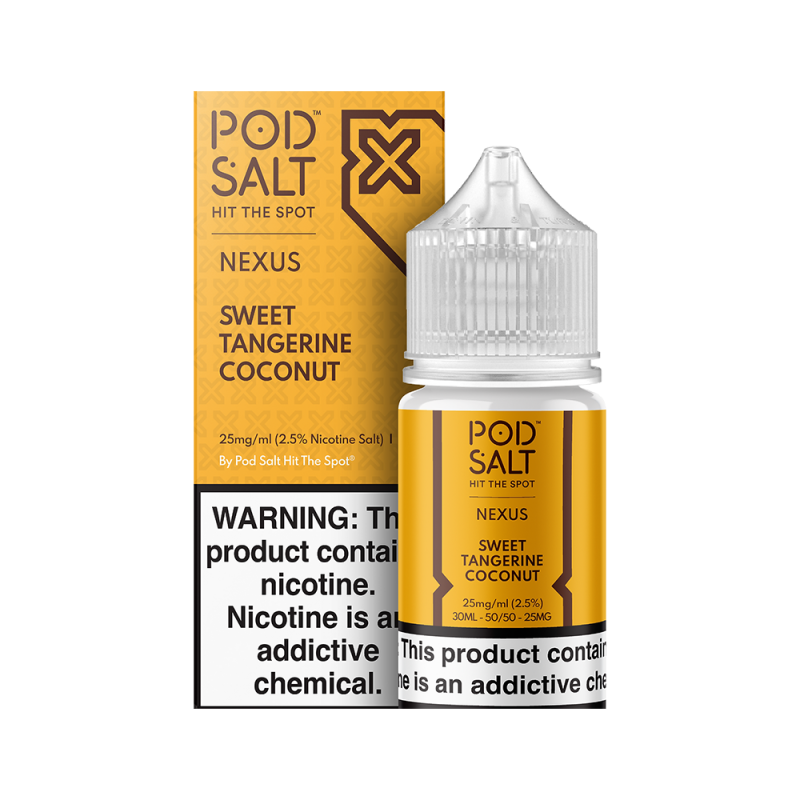 Pod Salt Sweet Tangerine Coconut Salt Likit - 30 ML - 50 MG