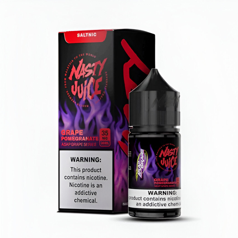 Nasty Asap Grape Pomegranate Salt Likit - 30 ML - 50 MG