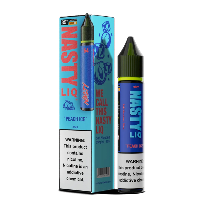 Nasty Liq Peach Ice Salt Likit - 30 ML - 50 MG