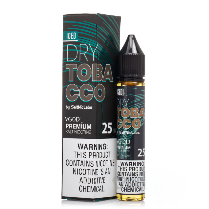 Vgod Dry Tobacco Iced Salt Likit - 30 ML - 50 MG