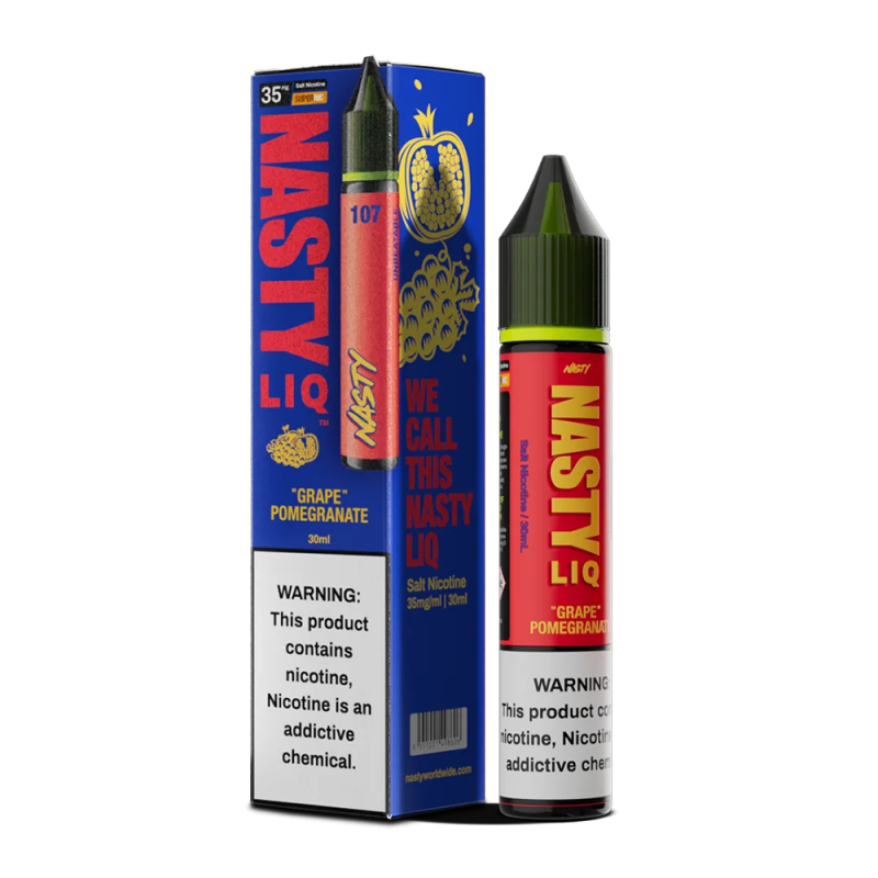 Nasty Liq Grape Pomegranate Salt Likit - 30 ML - 35 MG