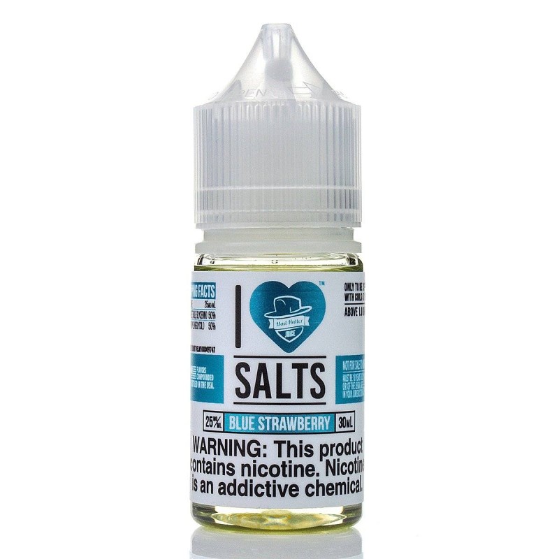 I Love Salts Blue Strawberry Salt Likit - 30 ML - 25 MG