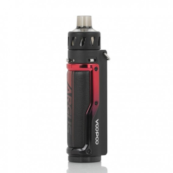 copy of Voopoo Argus Pro Pod Mod - Litchi Leather & Red